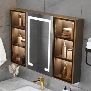 Zidak illuminated mirror and bathroom cabinet - Image 3