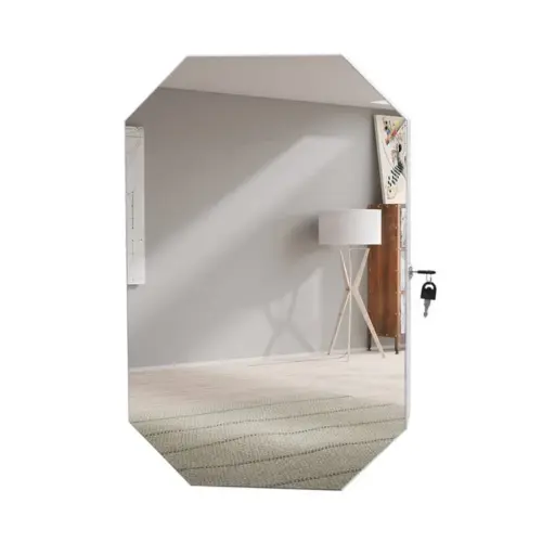 خزانة إكسسوارات مع مرايا معلقة من ياسيرا، تتميز بتصميم عصري وأنيق يناسب جميع أنماط الديكور الداخلي. تعتبر هذه الخزانة مثالية لتنظيم الأغراض الشخصية مثل المجوهرات، والعطور، والإكسسوارات، مع مرآة مدمجة تضيف لمسة فاخرة للمساحات الصغيرة أو غرف النوم. خيار مثالي للمساحات المحدودة."