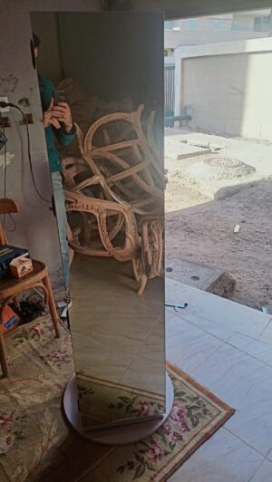 Woody Jewelry and Accessories Cabinet with Stand Mirrors - Image 10