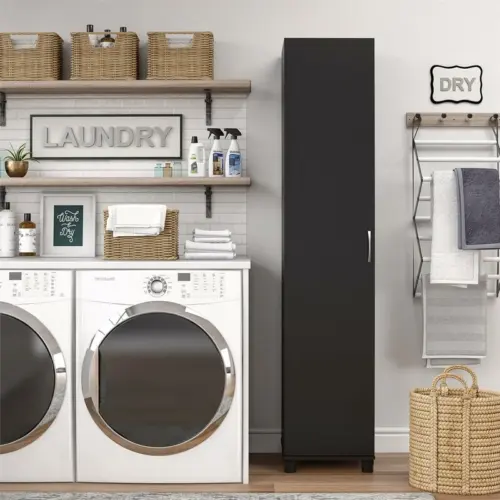 ناتي وحدة تخزين حمام مزودة بأرفف