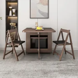 Sai folding dining table with 4 chairs - Image 16