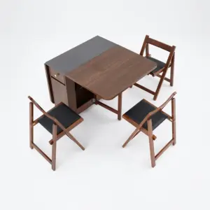 Sai folding dining table with 4 chairs - Image 21