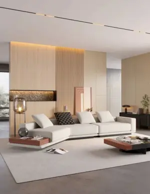 دريم أريكة بتصميم عصري وقماش هيب