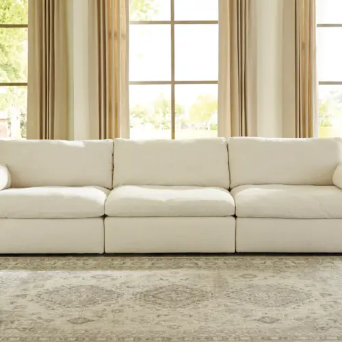 اريكه تافانى 3 قطع منفصله خشب طبيعى