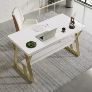 كرانڤ مكتب بأرجل ذهبي