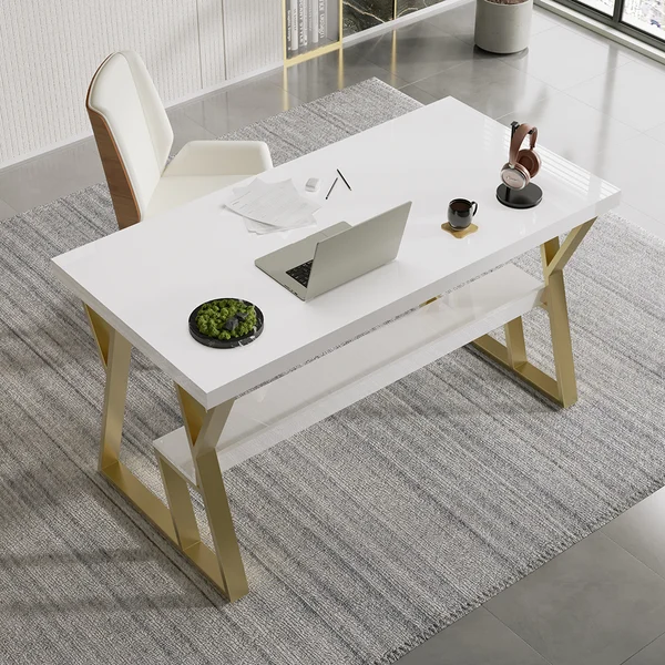 كرانڤ مكتب بأرجل ذهبي1 كرانڤ مكتب بأرجل ذهبي